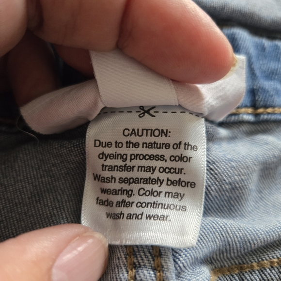 Ingrid & Isabel Light Blue Denim Overalls - Picture 7 of 13